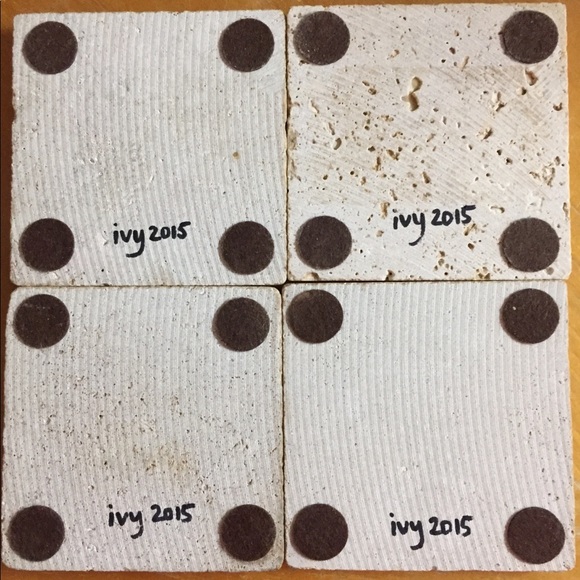 “Orgullo Boricua” hand painted coaster set - Picture 5 of 7